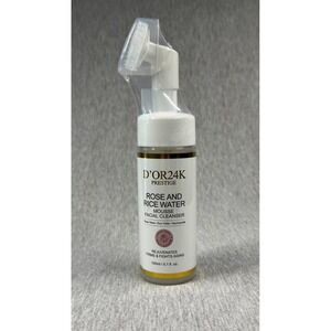 D'OR24K Prestige Rose & Rice Water Mousse Facial Cleanser 150ml New Sealed